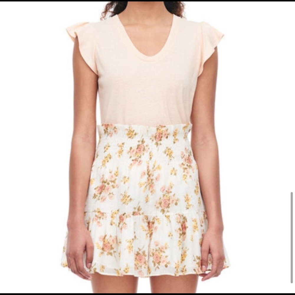 NWT La Vie Rebecca Taylor Madeleine Floral Shorts